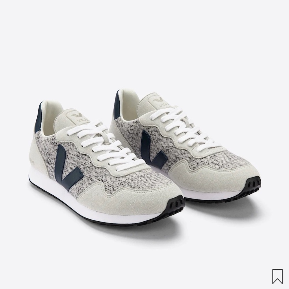 Veja SDU Flannel Snow Nautico Size EU 37/US 6 NWOB